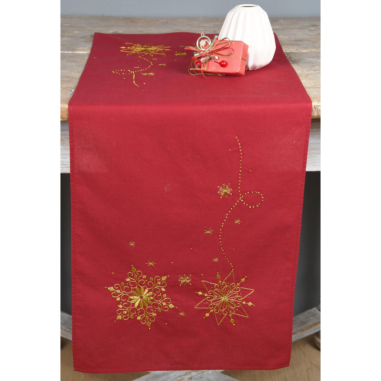 Stickläufer "Kristallzauber"