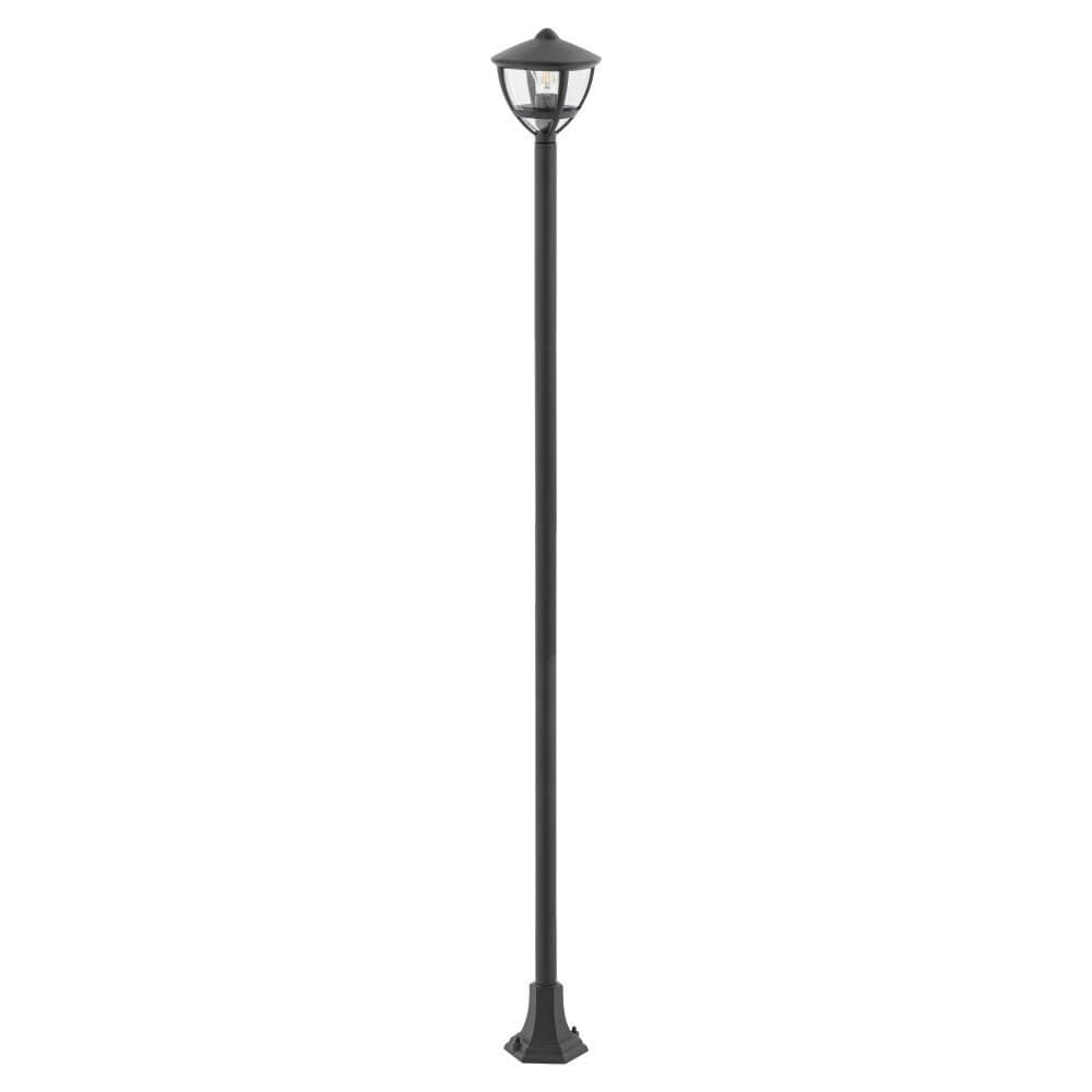 Lyora Padverlichting Amelia 2m - Zwart Aluminium