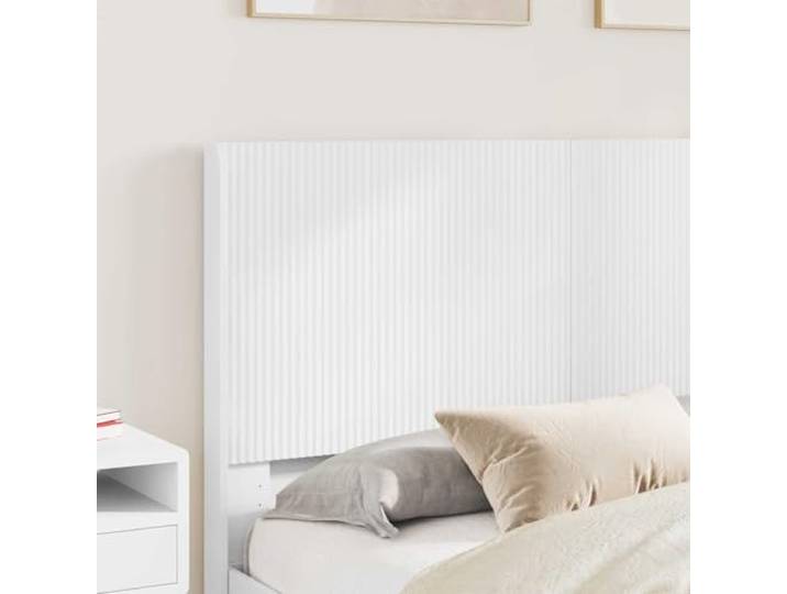 KTHLBRH Doppelbett mit Stauraum, 160 x 200 cm, Weiß Technisches Holz, Kopfteil im Lieferumfang enthalten, Schubladen für den Innenbereich