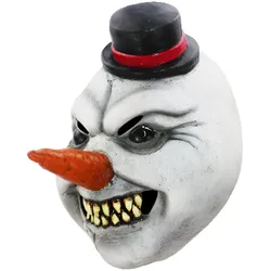 PartyChimp Bissiger Schneemann Maske (One Size)