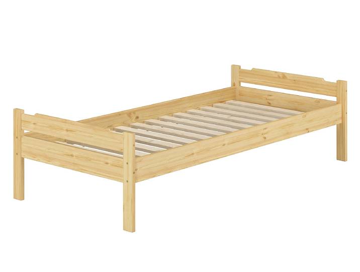 Massivholz-Einzelbett für Kinder und Jugendliche Kiefer 80 x 200 cm