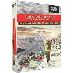 Ms edizioni Versteckte Spiele - Professor Leonardos Weltreise (Italienisch)