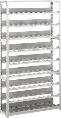 Weinflaschenregal, Schraubsystem, 9 Einsätze