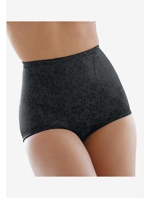 Plus Size Women's Cortland Intimates Firm Control High-Waist Brief 4234 by Cortland® in Black (Size 2X) Body Shaper