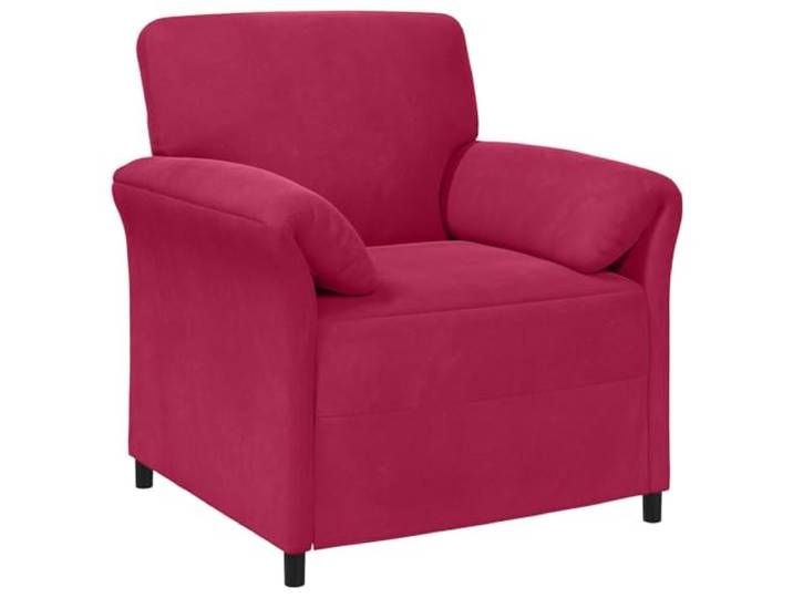 hliofuir 1-Sitzer Sofa Weinrot 88 x 83 x 95 cm Samt Polstersessel Metall Gemütlicher Einzelsofa Sessel mit weichem Samtbezug für Schlafzimmer, Lesenische oder modern gestaltetes Wohnzimmer.