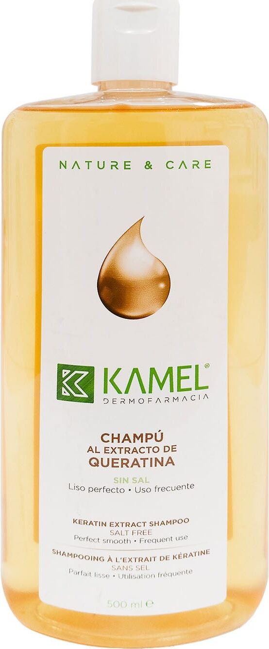Kamel ® Champu Extracto de Queratina Sin Sal 500ml