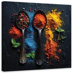 LEINWANDBILD Essen & Trinken 50x50cm