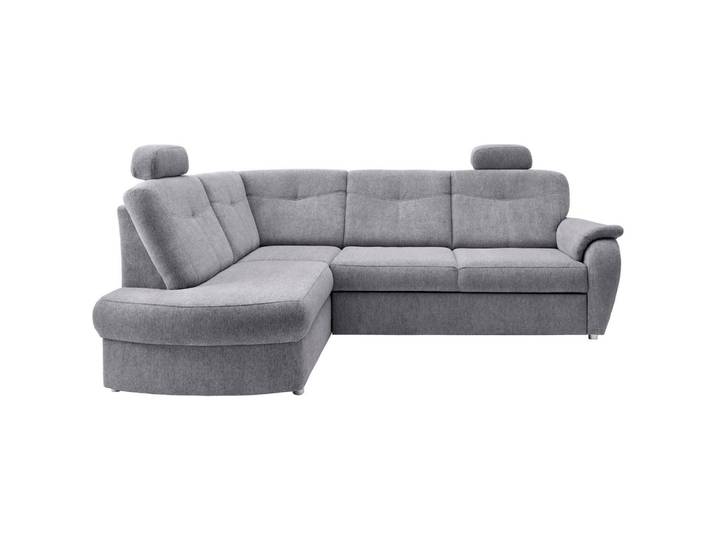 Eckschlafsofa Rosali Silberfarben S: 180x264 cm