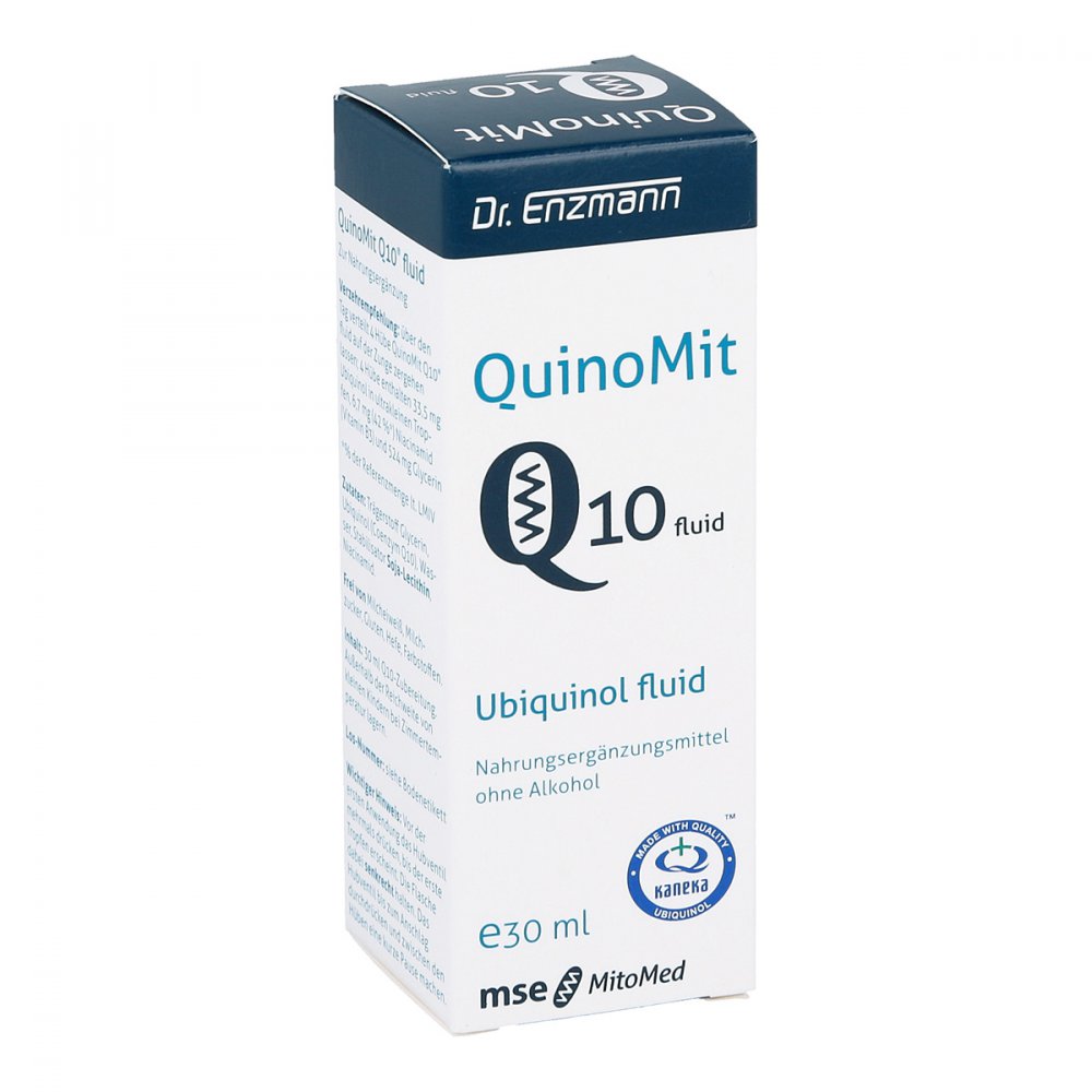 MSE Pharmazeutika GmbH Quinomit Q10 Fluid Tropfen 05032387