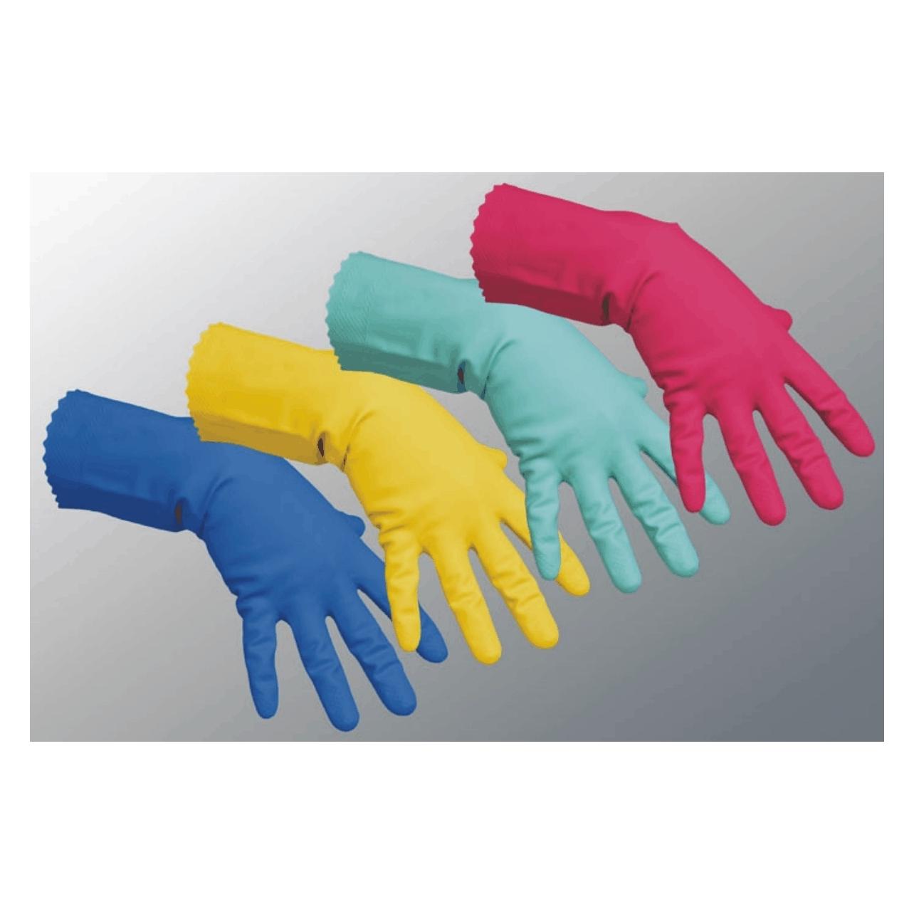 Vileda Handschuhe Multipurpose Der Feine Naturlatex blau Grösse S (S) (100752)