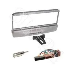 Autoradio 1-DIN Einbaurahmen Radioblende+Adapterkabel Einbauset Ford Fiesta F...