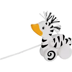 Goki Ziehtier Zebra-Ente
