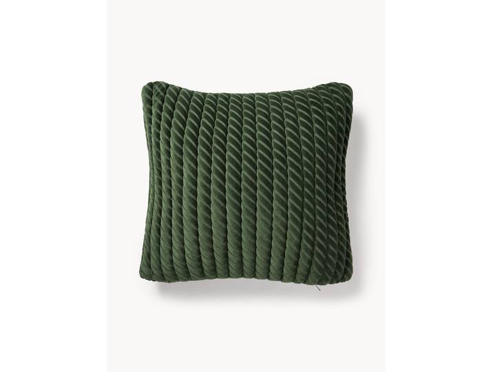 Housse de coussin en velours Hallie
