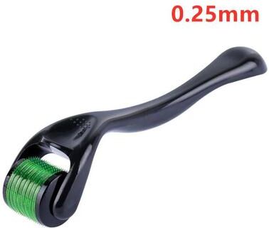 Uplift Treasures Healthy Care 540 Titanium Derma Roller For Face Skin Care green 0.25mm