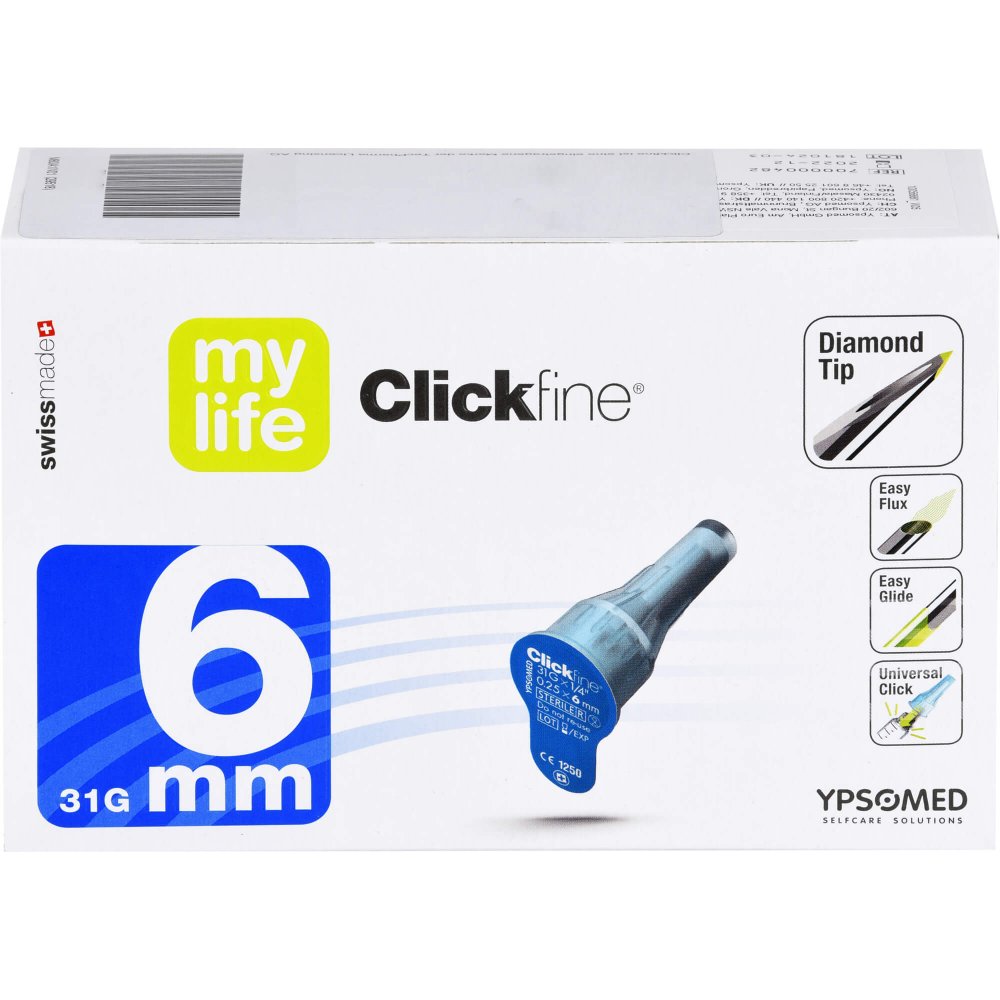 Medi-Spezial GmbH Mylife Clickfine Kanülen 6 mm 09912576