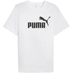 PUMA Essentials No. 1 Logo T-Shirt Herren 02 - PUMA white L
