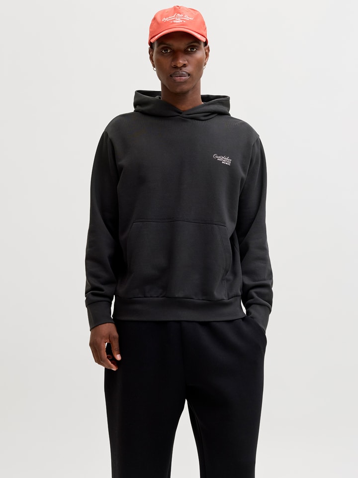 Jack & Jones Hoodie "Roar" in Schwarz - M
