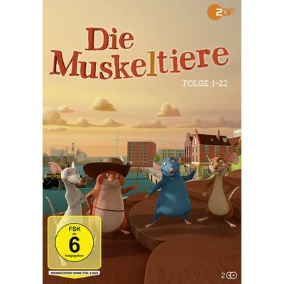 Die Muskeltiere Folge 1-22 [2 DVDs], DVD