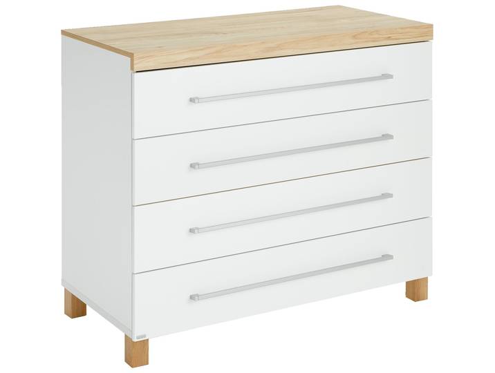 Paidi Kommode LENNOX FRESH, Weiß, Holznachbildung