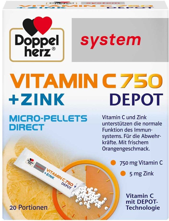 Doppelherz Vitamin C7 50 Depot system Pellets