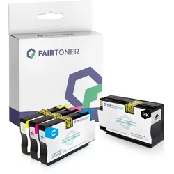 4er Multipack Set kompatibel für HP 963XL OfficeJet Pro 9019 e Druckerpatronen