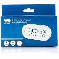 We-Vibe, Wecker, Réveil numérique, écran rétro-éclairé, affichage heure et température, fonction