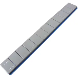 100 Stück Klebegewicht 60g Riegel Stahl Silber Typ 397 FL Perfect Equipment