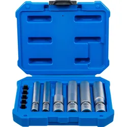 BGS Glüh- und Zündkerzen-Gelenk-Einsatz-Satz | Antrieb Innenvierkant 6,3 mm (1/4...