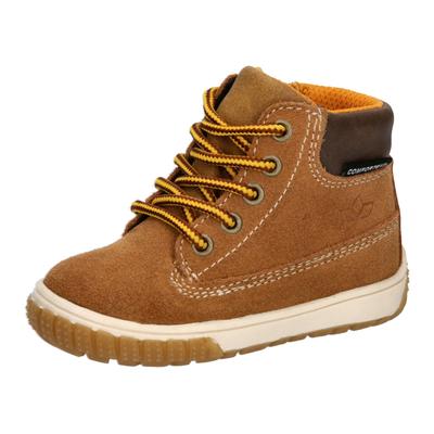Lauflernschuh LICO "Lauflernschuh Fridolin", Kinder, Gr. 24, wärmend, braun, Veloursleder, Schuhe Lauflernschuh