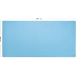 Safeguard, Zubehör Arbeitsschutz, ESD-Tischmatten Set L Pro, blau, 1200 x 600 mm, 5-teilig, 2x 10 mm Druckknopf (Statikschutz)