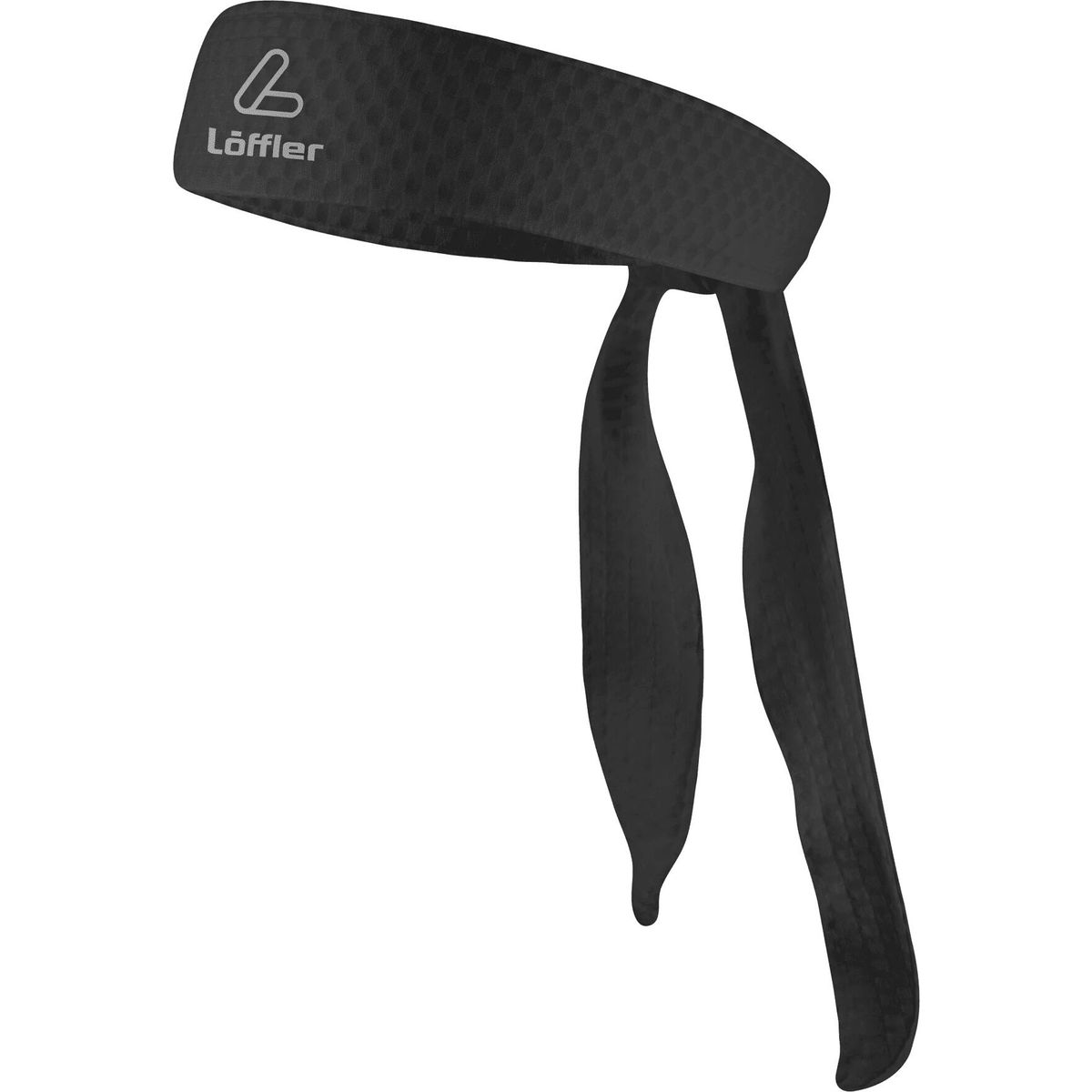 Löffler TIE Headband Txgrid black (990) OS 25557-990-OS