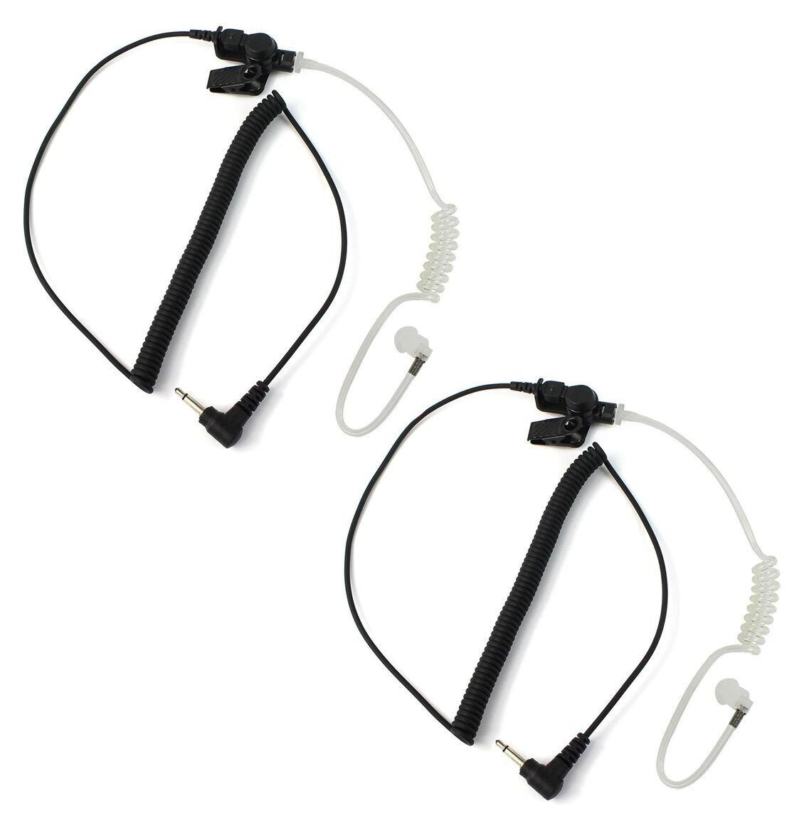 Selius Security Geluidsbuis In-Ear Hoofdtelefoon Headset voor Portofoon en Walkie Talkie met 3.5mm aansluiting