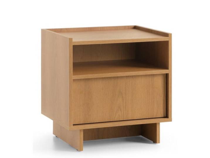 Sepro Meble Nachttisch Eiche S50, Eichefarben, 50x51x39 cm, Schlafzimmer, Nachtkästchen