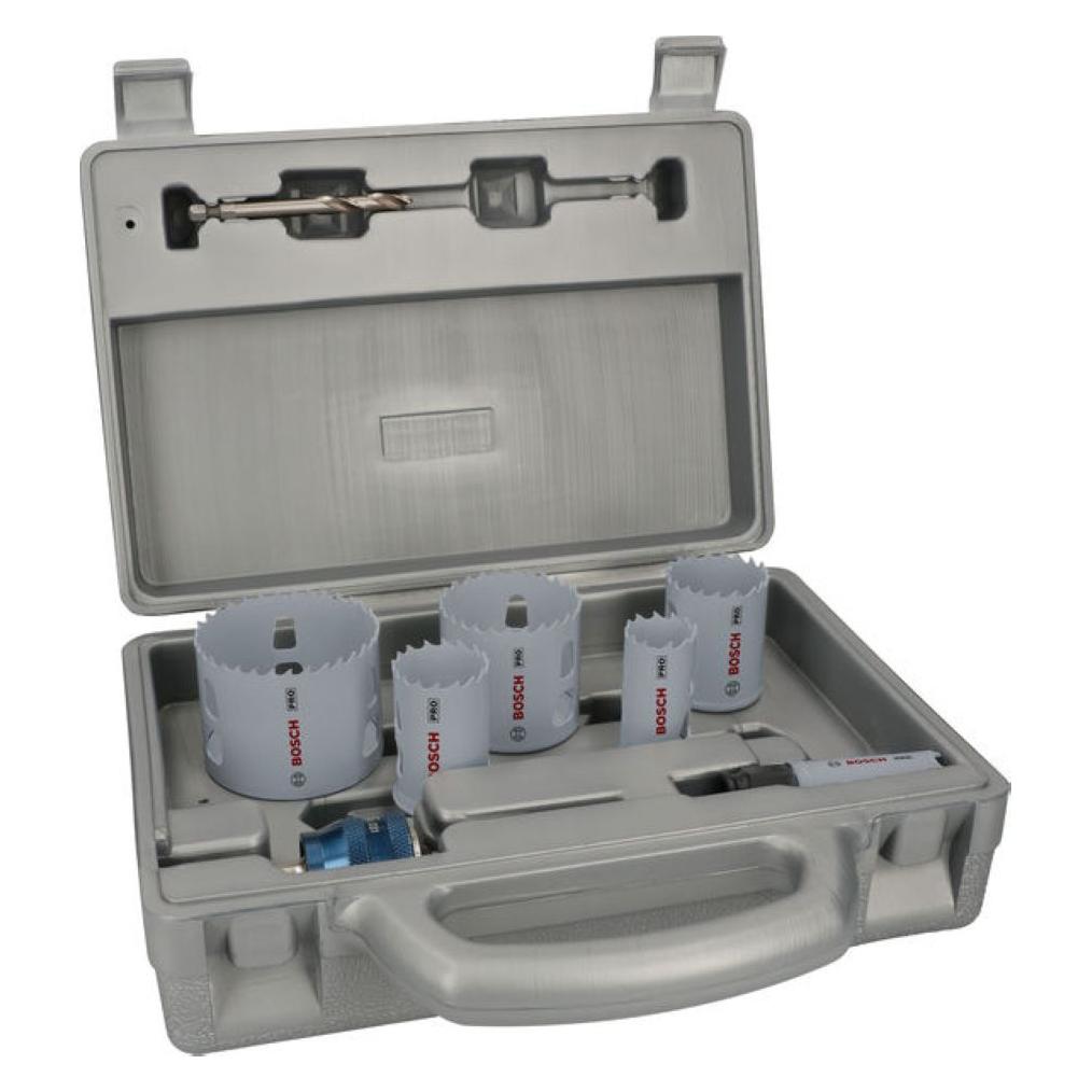Bosch Professional Zubehör PRO Multi Material PC Plus Lochsägen-Set, 9-tlg. (2608594435)