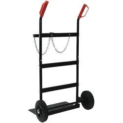 vidaXL, Transportwagen, Lisa for 2 gas bottle (100 kg)