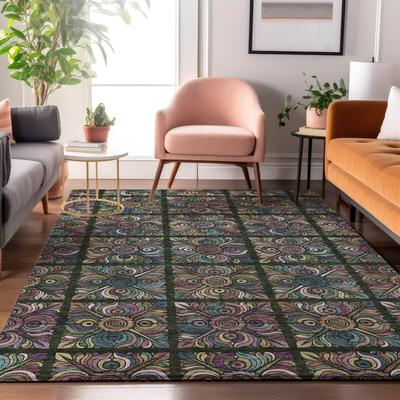 Addison Rugs Premium Washable Super Soft Mosaic Panel Mayfield Rug