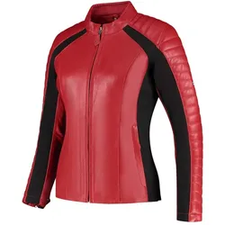 Rusty Stitches Donna Damen Motorrad Lederjacke 42