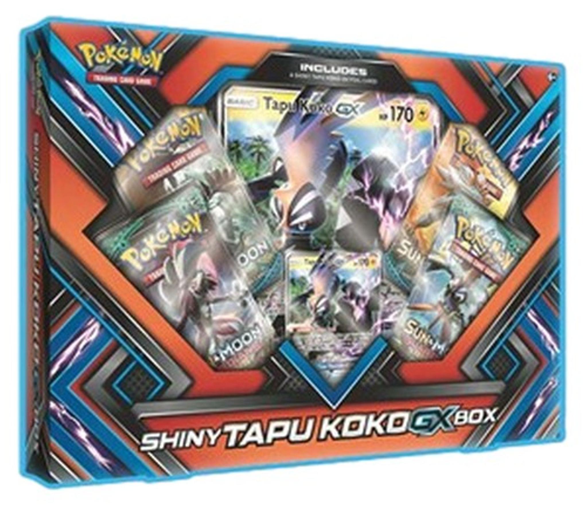 Offizielles Pokemon Sammelkartenspiel Shiny Tapu Koko Set Box versiegelt