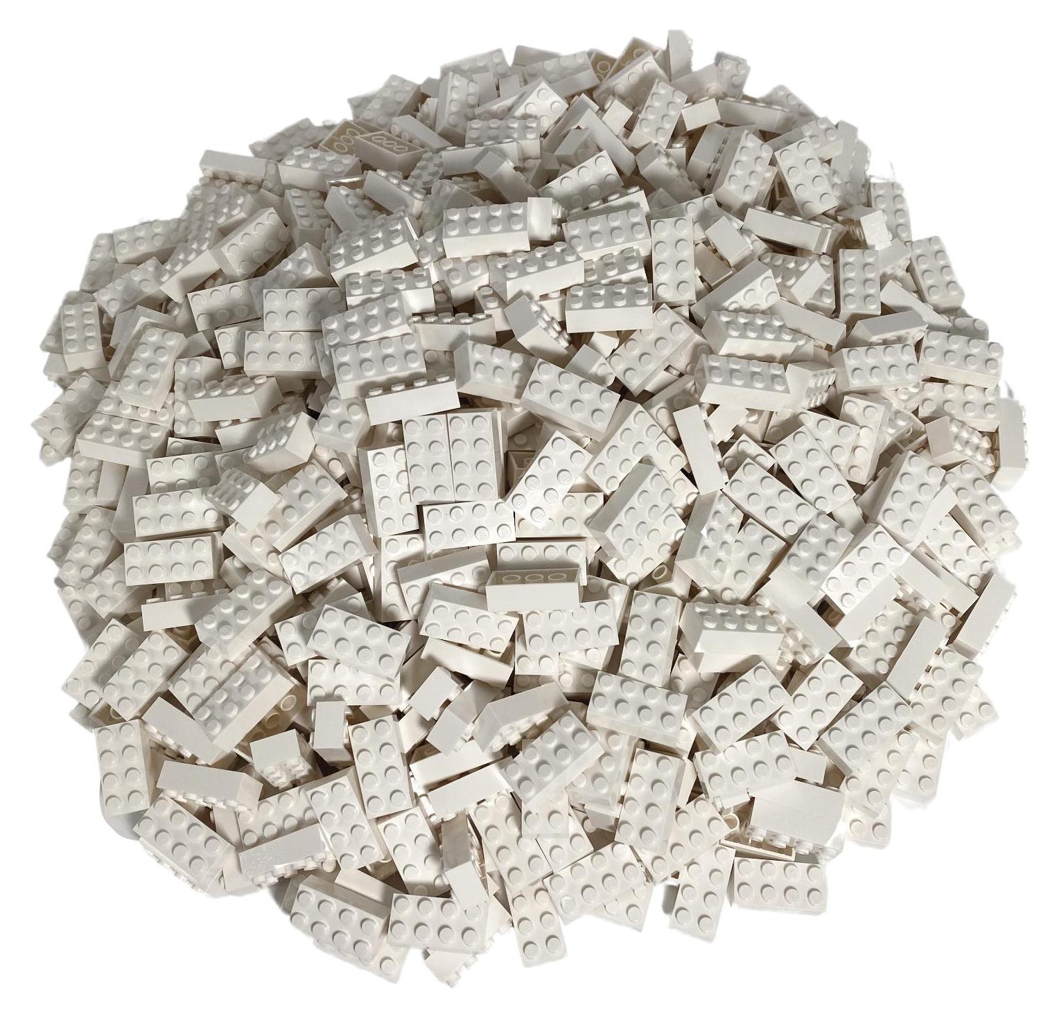LEGO 2x4 Steine Bausteine Weiß - 3001 NEU! Menge 1000x