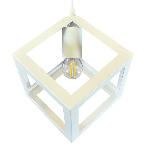 Goldlux (Polux) IL MIO SWEDEN Hanglamp met geometrisch design, wit, 1xE27