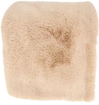 Saro Lifestyle Warm Embrace Faux Rabbit Fur Throw