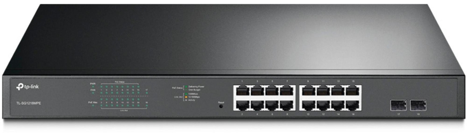 TP-Link TL-SG1218MPE Switch met 16x GE poe