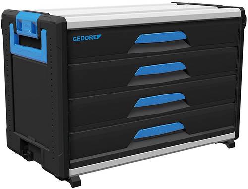 Gedore 2954346 1110 WM 34 Werkzeugbox Grau, Blau