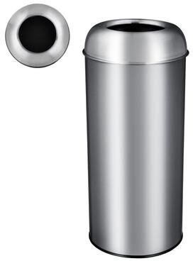 Garvee Commercial Grade 17 Gal/65L Open Top Stainless Steel Trash Can, for Kitchen/Office/Restaurant, Indoor/Outdoor