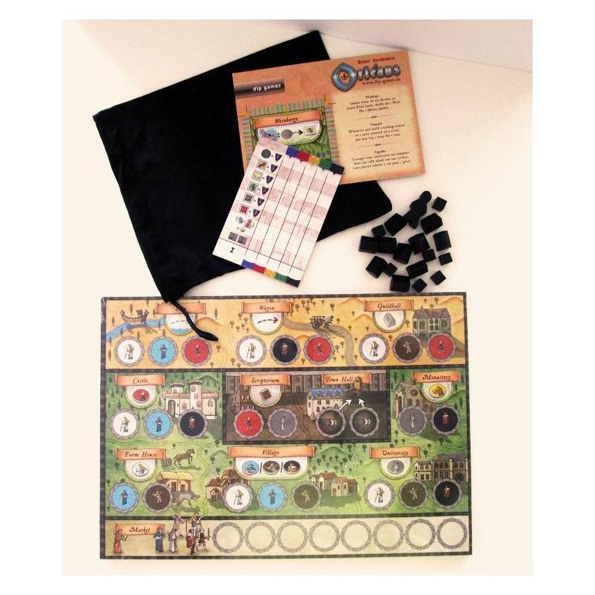 DLP DLP00233 - Orléans Zusatzmaterial (Erweiterung), Brettspiel, für 1 bis 5 Spieler ab 12 Jahren (Deutsch, Englisch, 1 - 5 Spieler) (DLP00233)