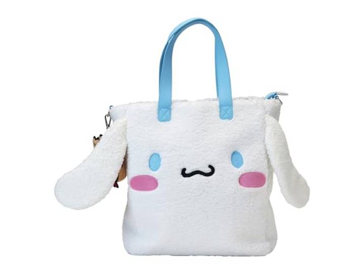 Loungefly Sanrio Cinnamoroll Sherpa draagtas met muntentas