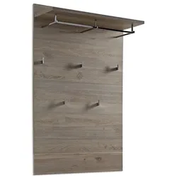 Innostyle Garderobenpaneel Funny Holzoptik Braun Eiche