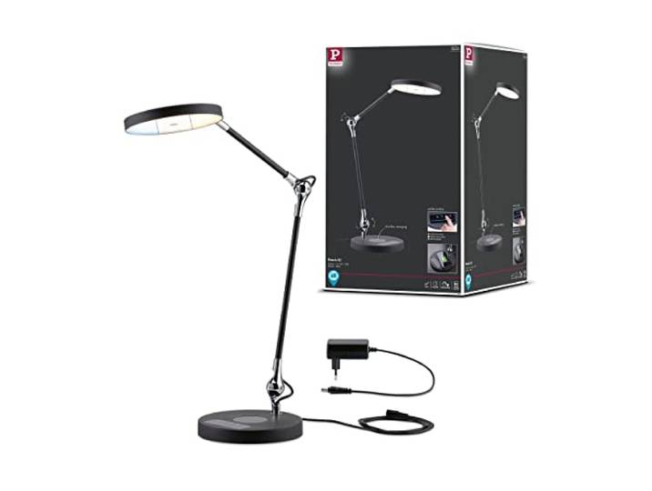 Paulmann LED Schreibtischleuchte Numis QI 11W White Switch Schwarz