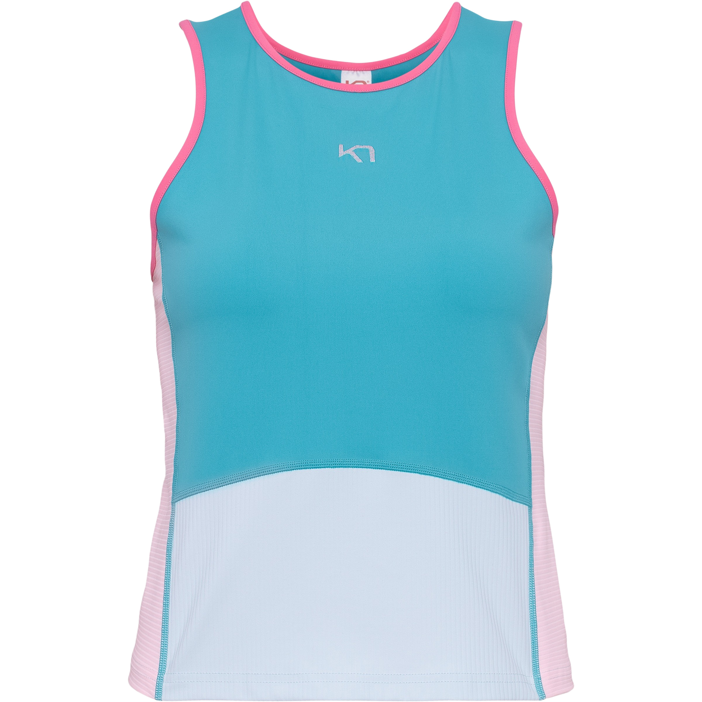 Kari Traa Linnea Top Damen Tanktops tuerkis Größe L Trekking Elastisch