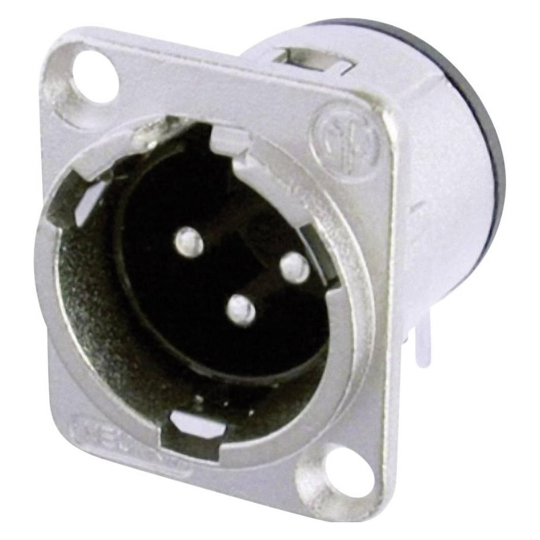 Neutrik XLR-FLanschstecker (NC3MD-H)